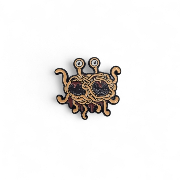 Jewelry - Flying Spaghetti Monster Enamel Pin